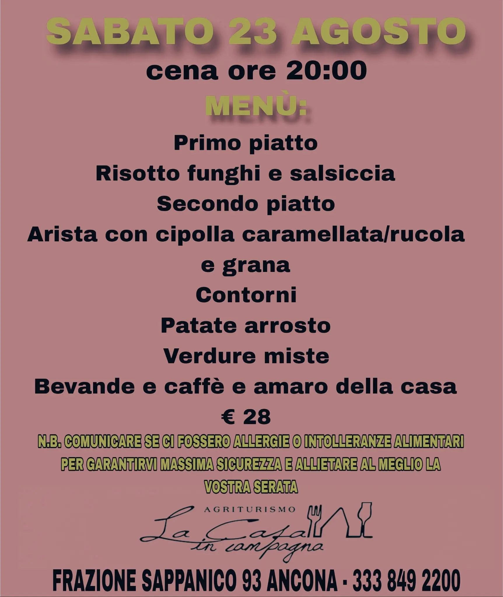 Evento Agosto